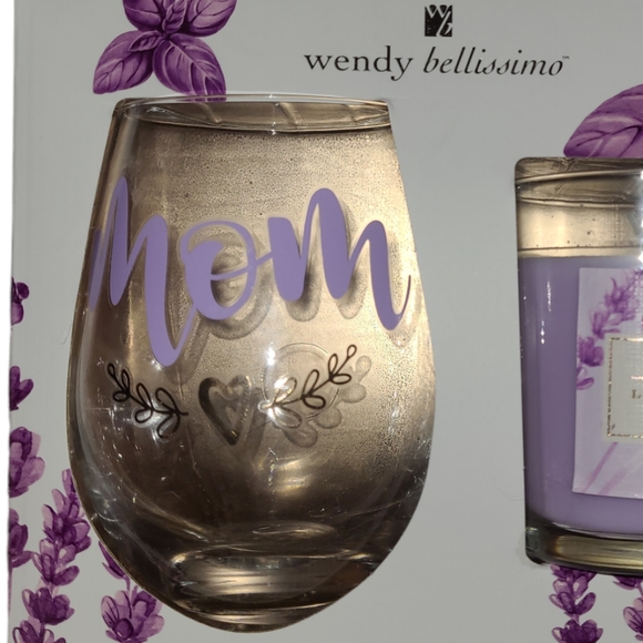 💜NWT Wine Glass & Aromatherapy Duo Set💜 - Picture 3 of 6